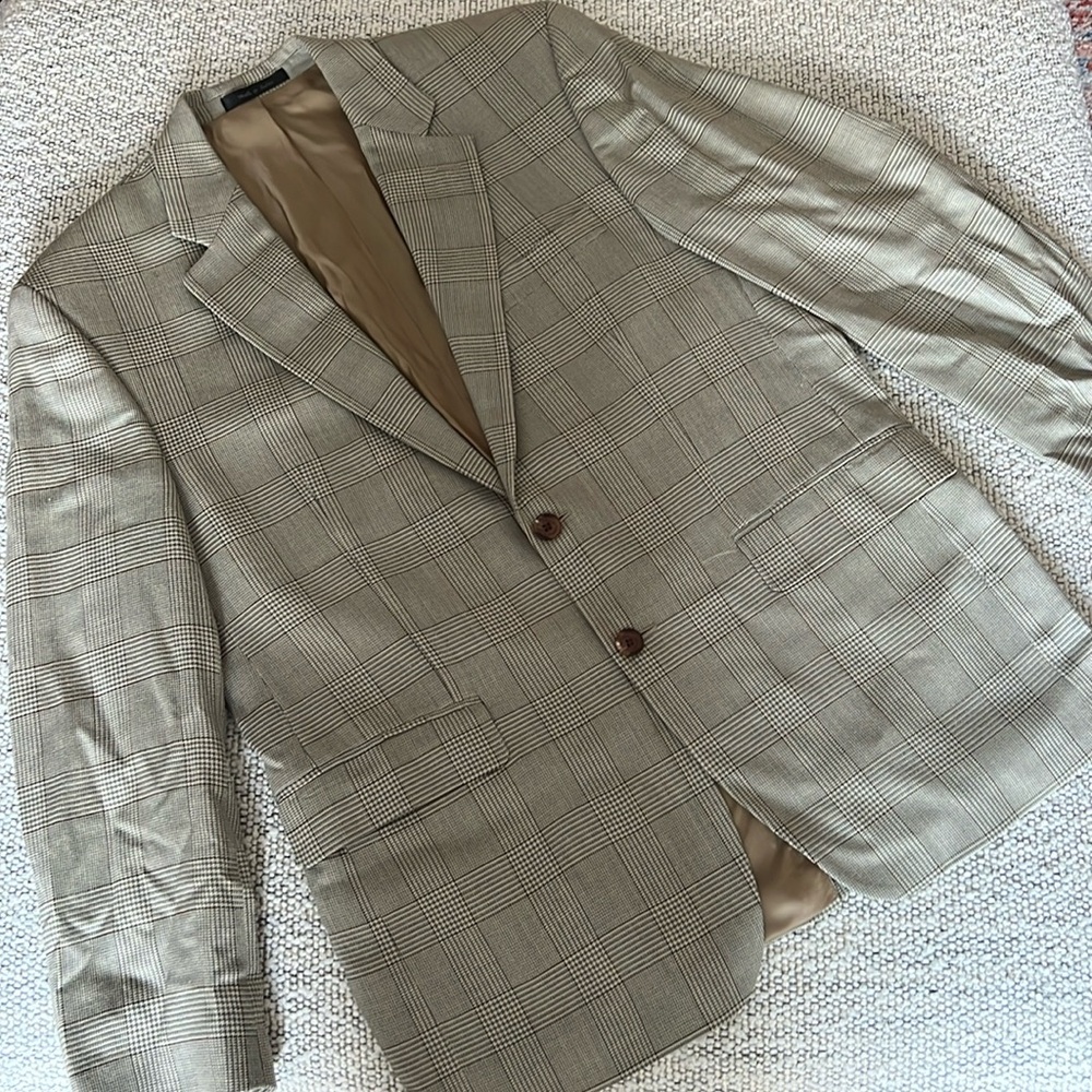 Lauren Ralph Lauren Men’s Checkered Plaid Blazer
